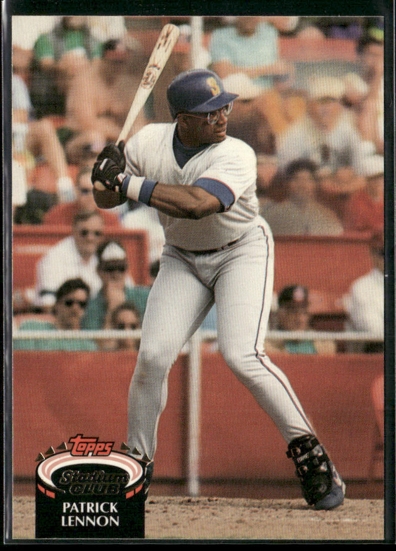 Patrick Lennon 1992 Stadium Club #679b Seattle Mariners