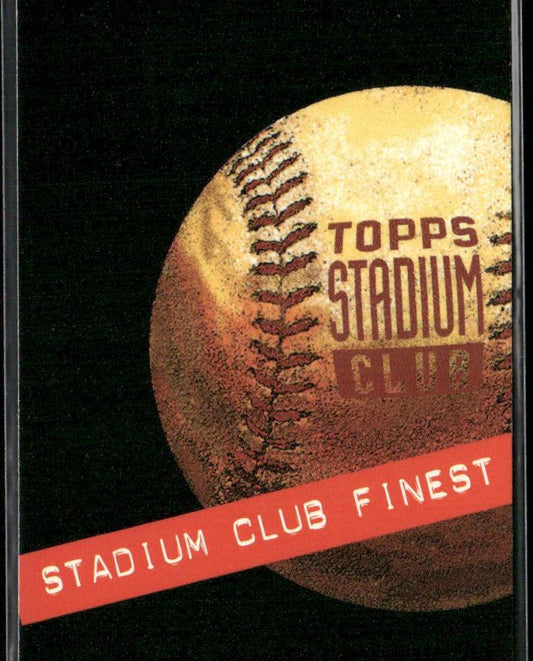 Stadium Club Finest 1994 Stadium Club Info Cards 2 #6