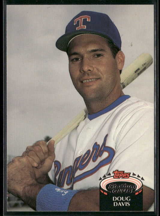 Doug Davis 1992 Stadium Club #692b RC Texas Rangers