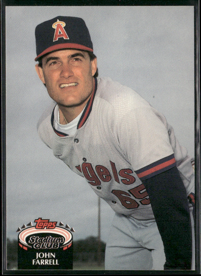 John Farrell 1992 Stadium Club #693 California Angels