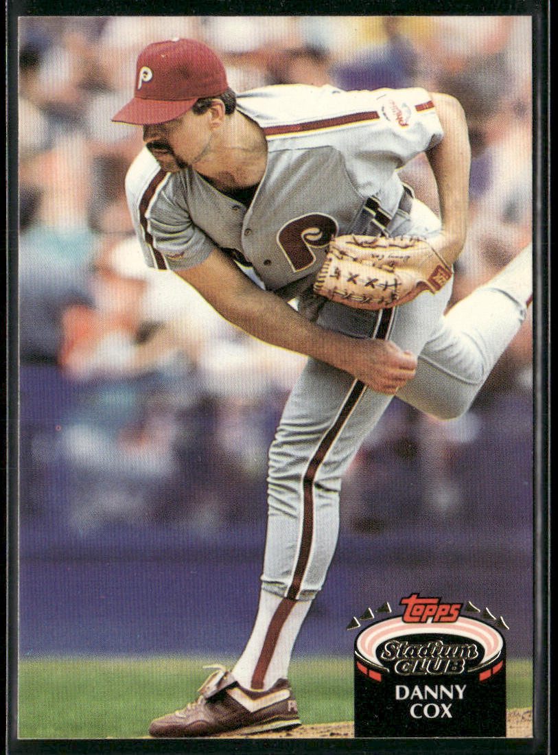 Danny Cox 1992 Stadium Club #351 Philadelphia Phillies