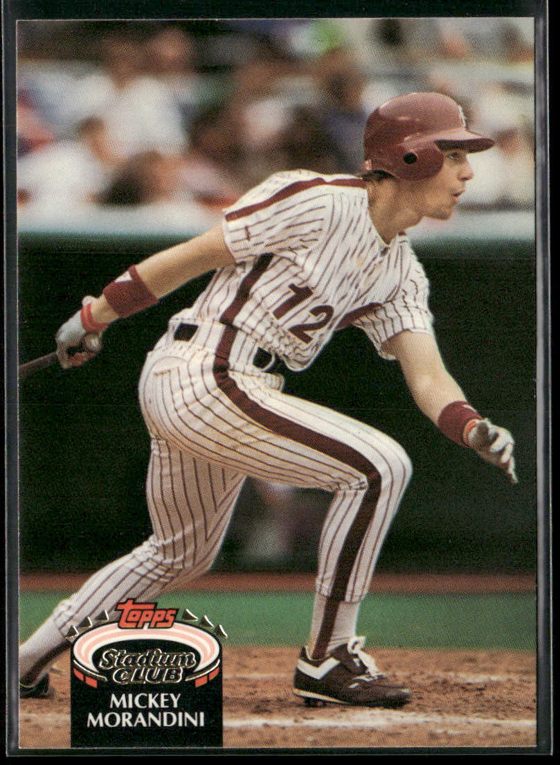 Mickey Morandini 1992 Stadium Club #369b Philadelphia Phillies