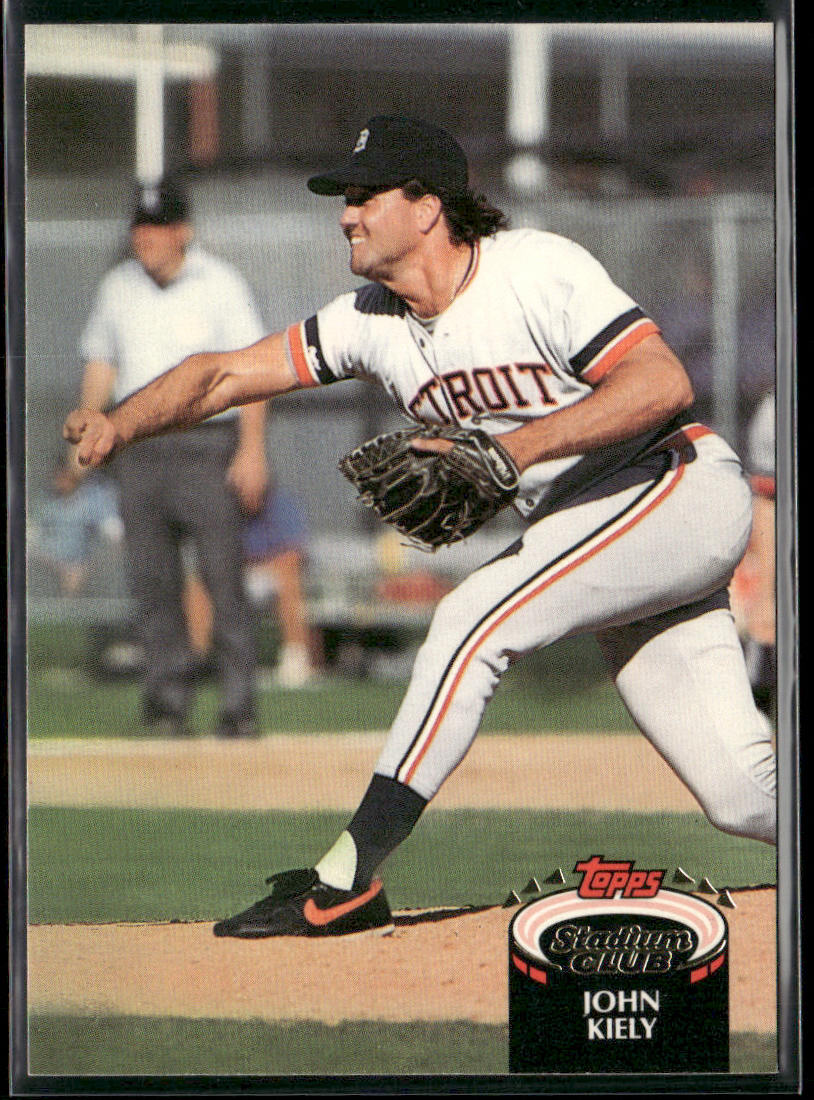 John Kiely 1992 Stadium Club #384 Detroit Tigers