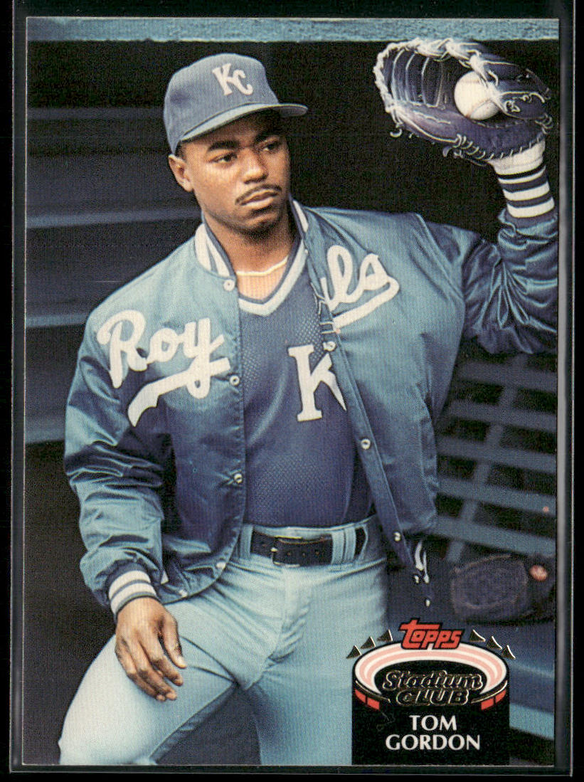 Tom Gordon 1992 Stadium Club #388 Kansas City Royals