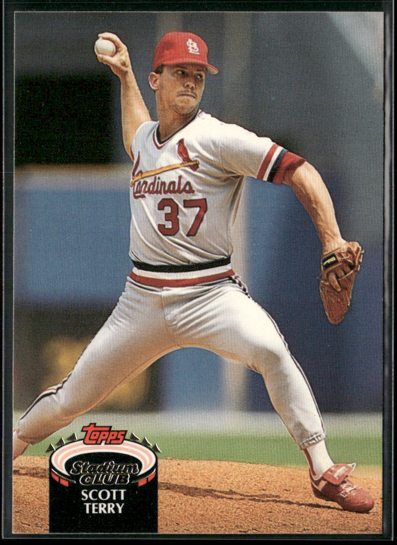 Scott Terry 1992 Stadium Club #522 St. Louis Cardinals