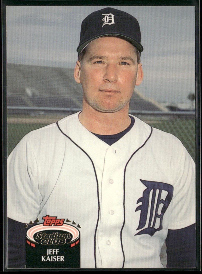 Jeff Kaiser 1992 Stadium Club #526 Detroit Tigers