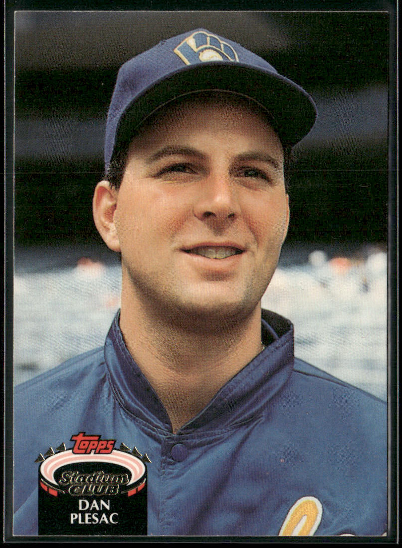 Dan Plesac 1992 Stadium Club #532 Milwaukee Brewers