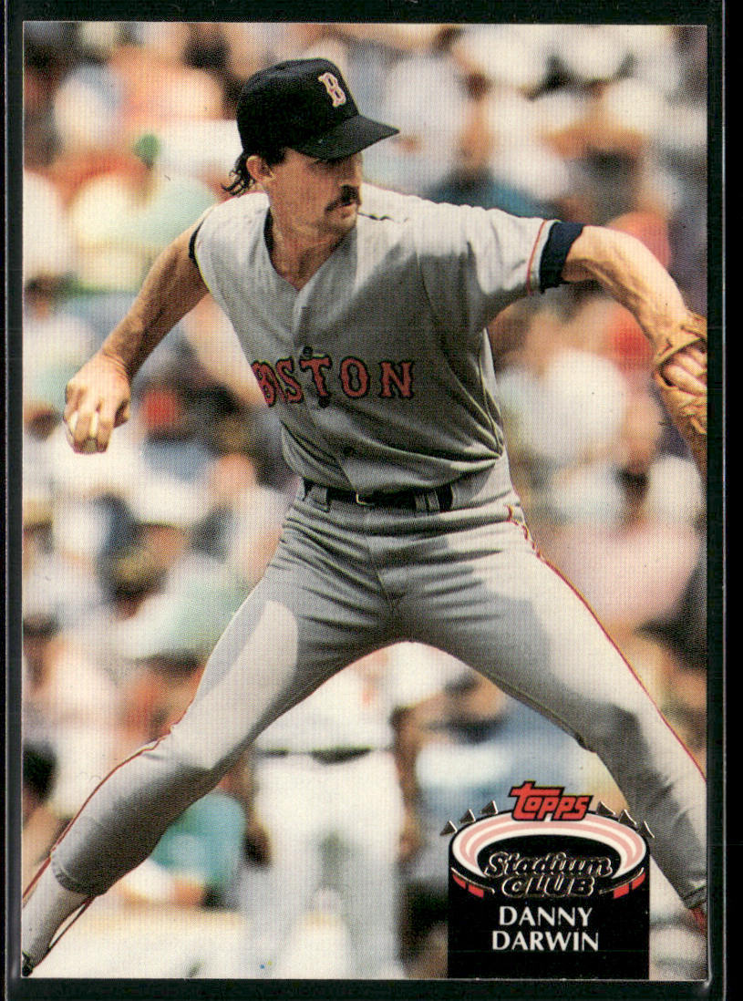 Danny Darwin 1992 Stadium Club #539b Boston Red Sox