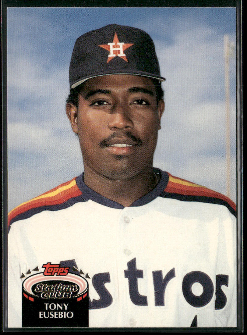 Tony Eusebio 1992 Stadium Club #546 RC Houston Astros