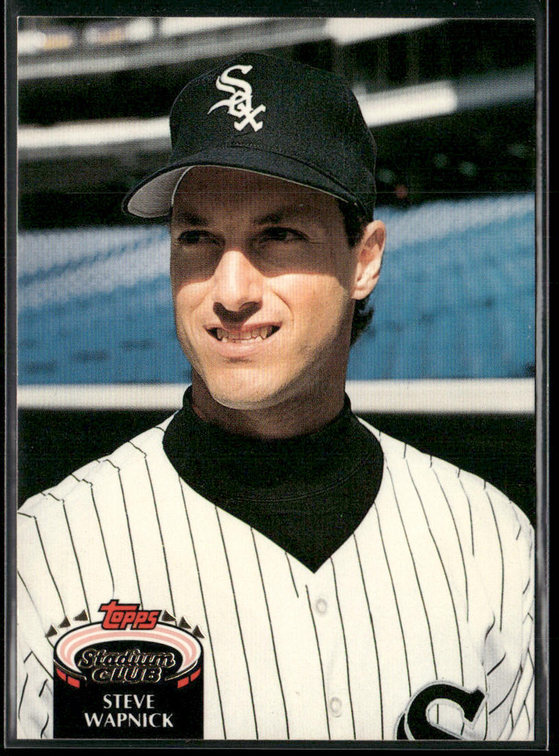 Steve Wapnick 1992 Stadium Club #554b Chicago White Sox
