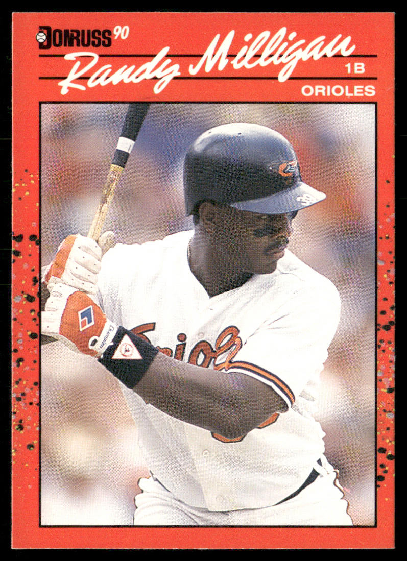 Randy Milligan 1990 Donruss #519 Baltimore Orioles