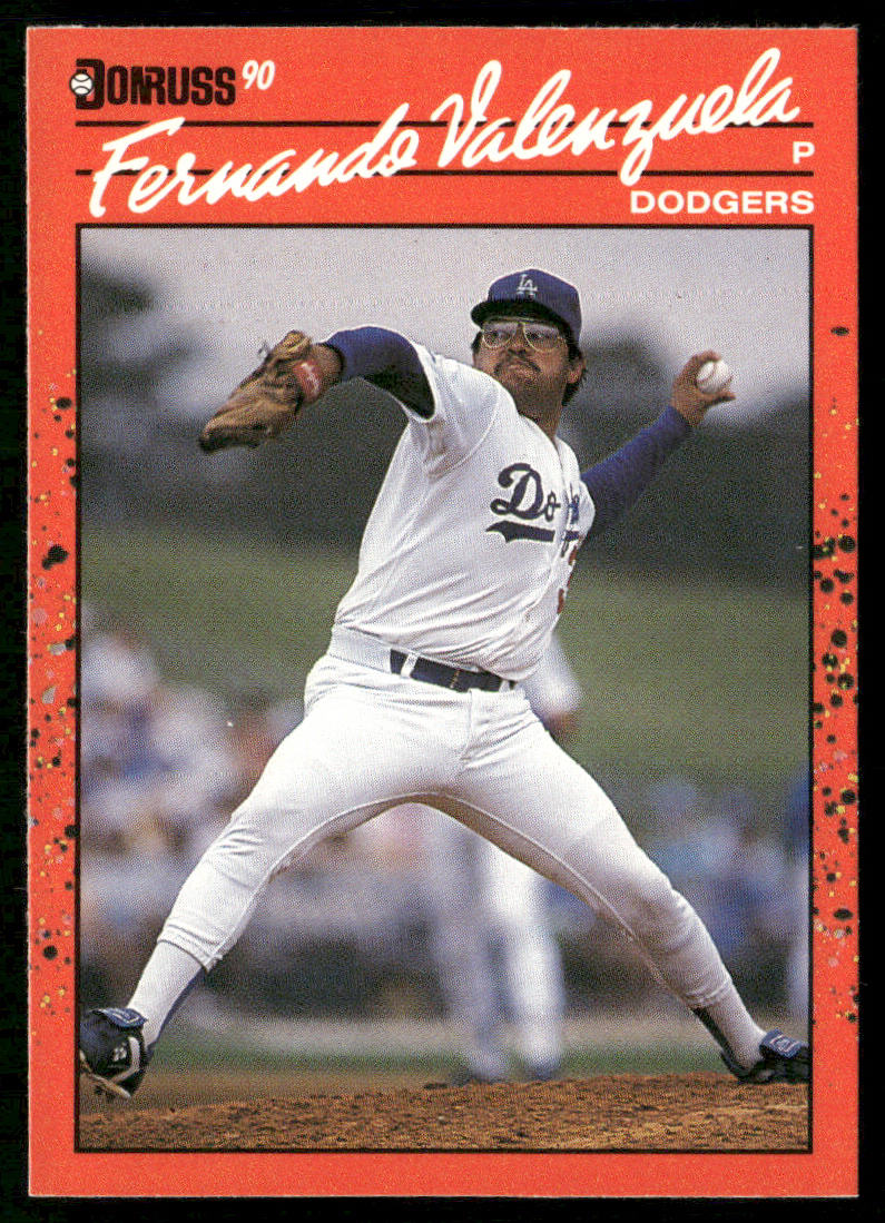 Fernando Valenzuela 1990 Donruss #625c Los Angeles Dodgers
