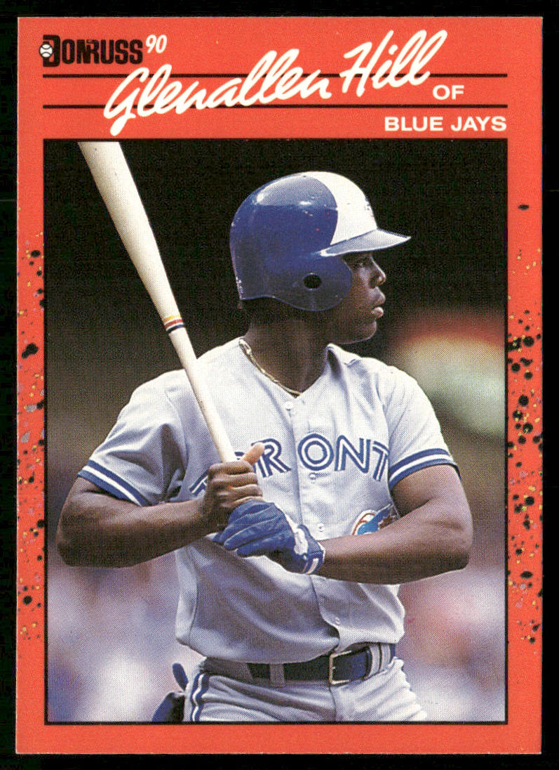 Glenallen Hill 1990 Donruss #627c Toronto Blue Jays