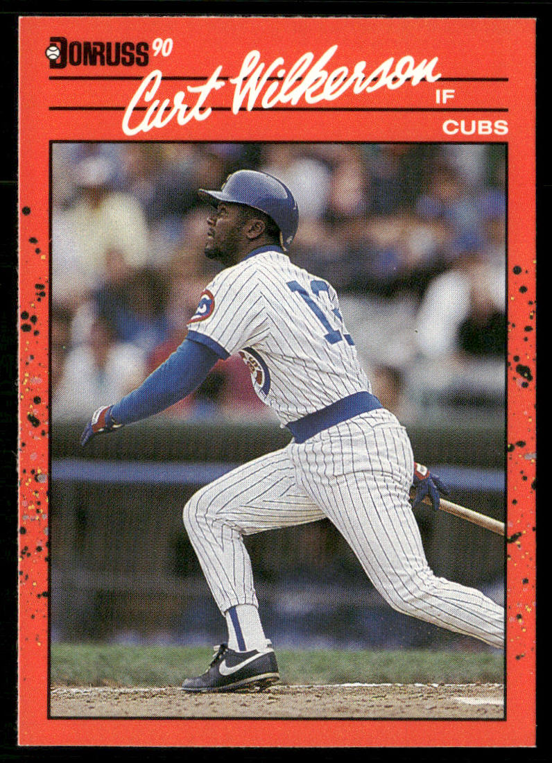 Curt Wilkerson 1990 Donruss #608b Chicago Cubs