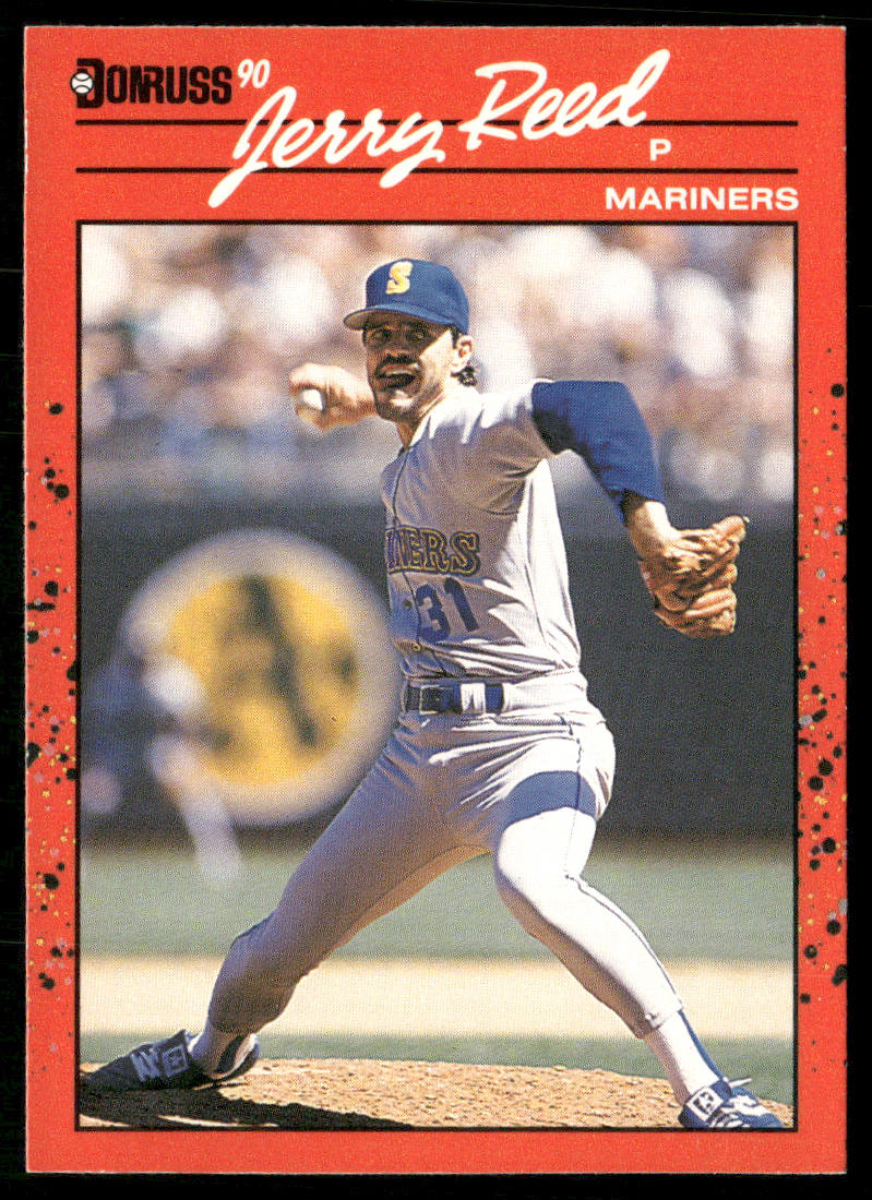 Jerry Reed 1990 Donruss #614 Seattle Mariners