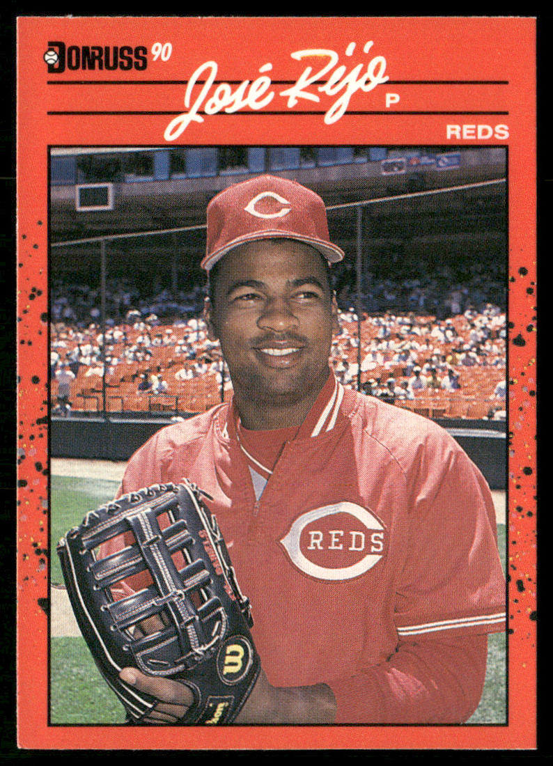 Jose Rijo 1990 Donruss #115b Cincinnati Reds