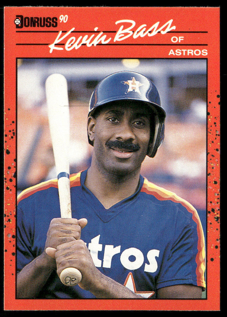 Kevin Bass 1990 Donruss #589 Houston Astros