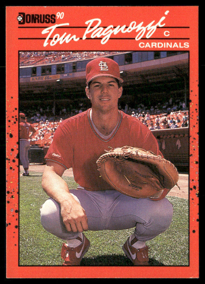 Tom Pagnozzi 1990 Donruss #591 St. Louis Cardinals
