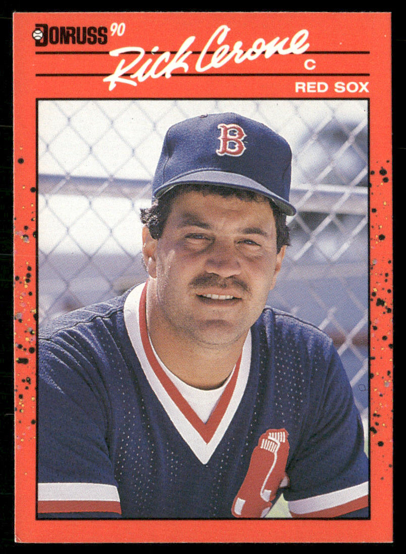 Rick Cerone 1990 Donruss #305c Boston Red Sox