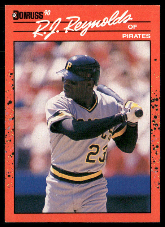 R.J. Reynolds 1990 Donruss #447 Pittsburgh Pirates