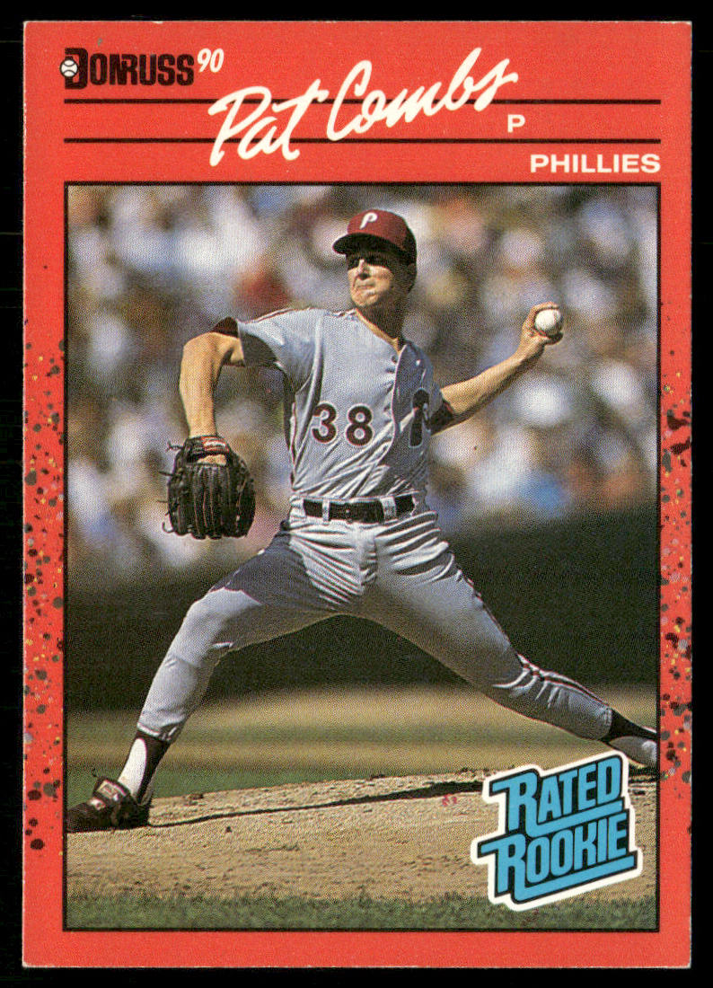 Pat Combs 1990 Donruss #44c Philadelphia Phillies