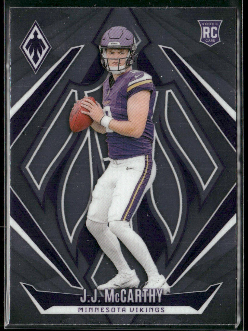 J.J. McCarthy 2024 Panini Phoenix #185 RC Minnesota Vikings