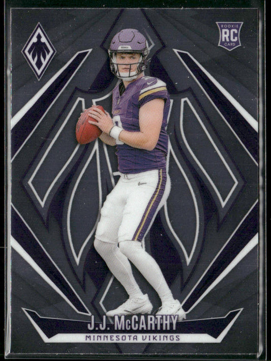 J.J. McCarthy 2024 Panini Phoenix #185 RC Minnesota Vikings