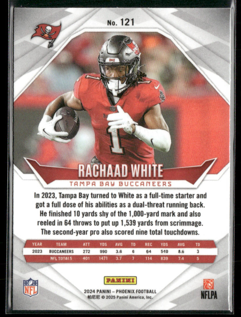 Rachaad White 2024 Panini Phoenix #121 Tampa Bay Buccaneers