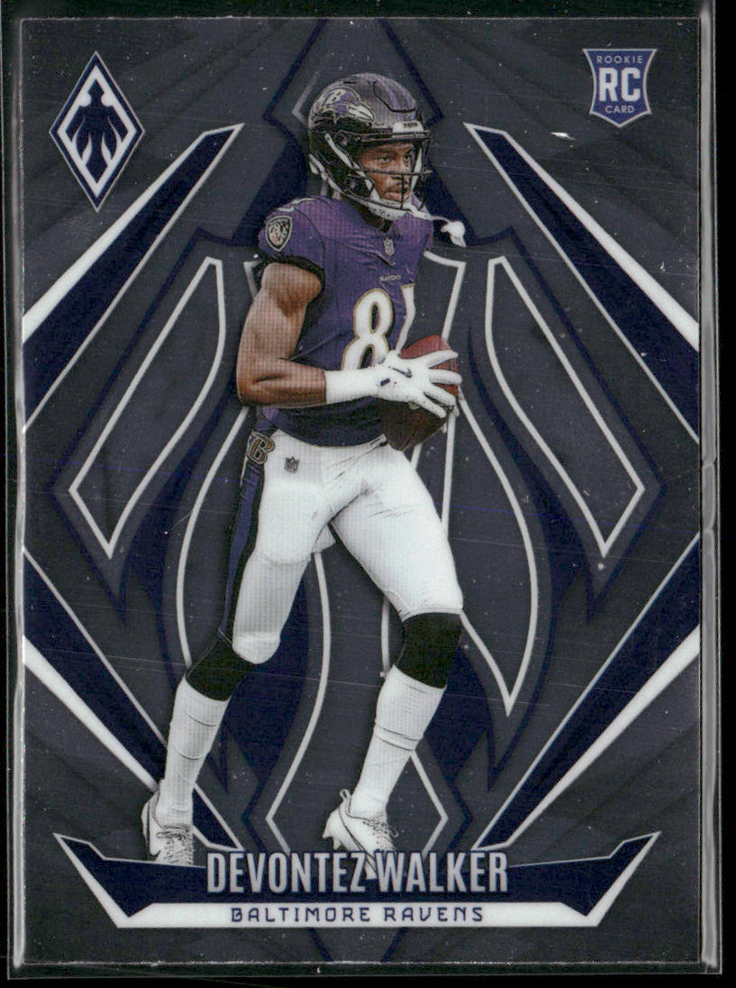 Devontez Walker 2024 Panini Phoenix #178 RC Baltimore Ravens