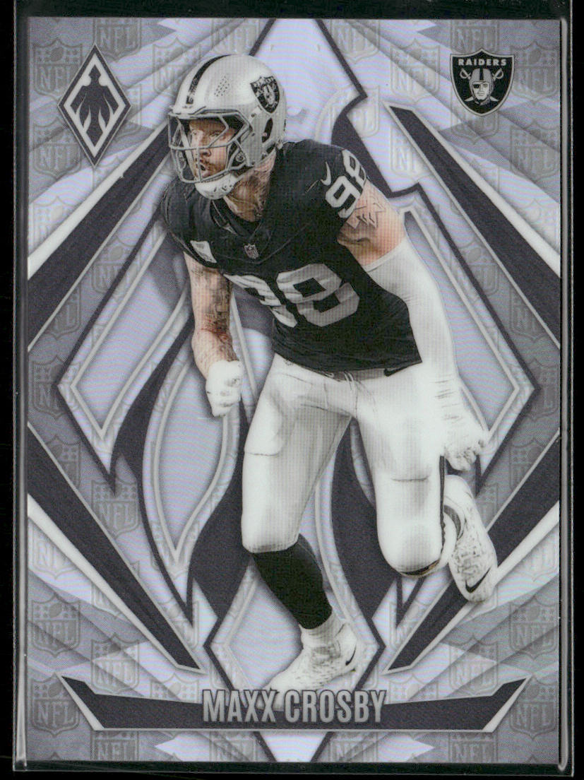 Maxx Crosby 2024 Panini Phoenix NFL Shield #107 SN Las Vegas Raiders