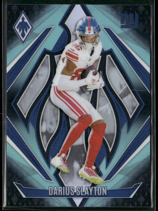 Darius Slayton 2024 Panini Phoenix Teal Fade #34 SN New York Giants