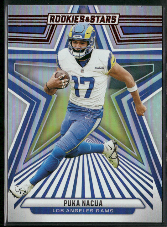 Puka Nacua 2024 Panini Rookies & Stars #58 Los Angeles Rams