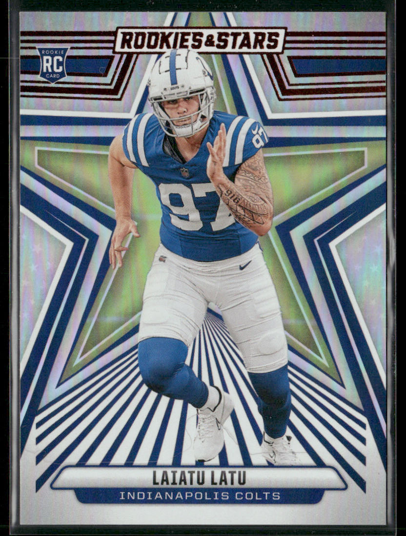 Laiatu Latu 2024 Panini Rookies & Stars #167 RC Indianapolis Colts