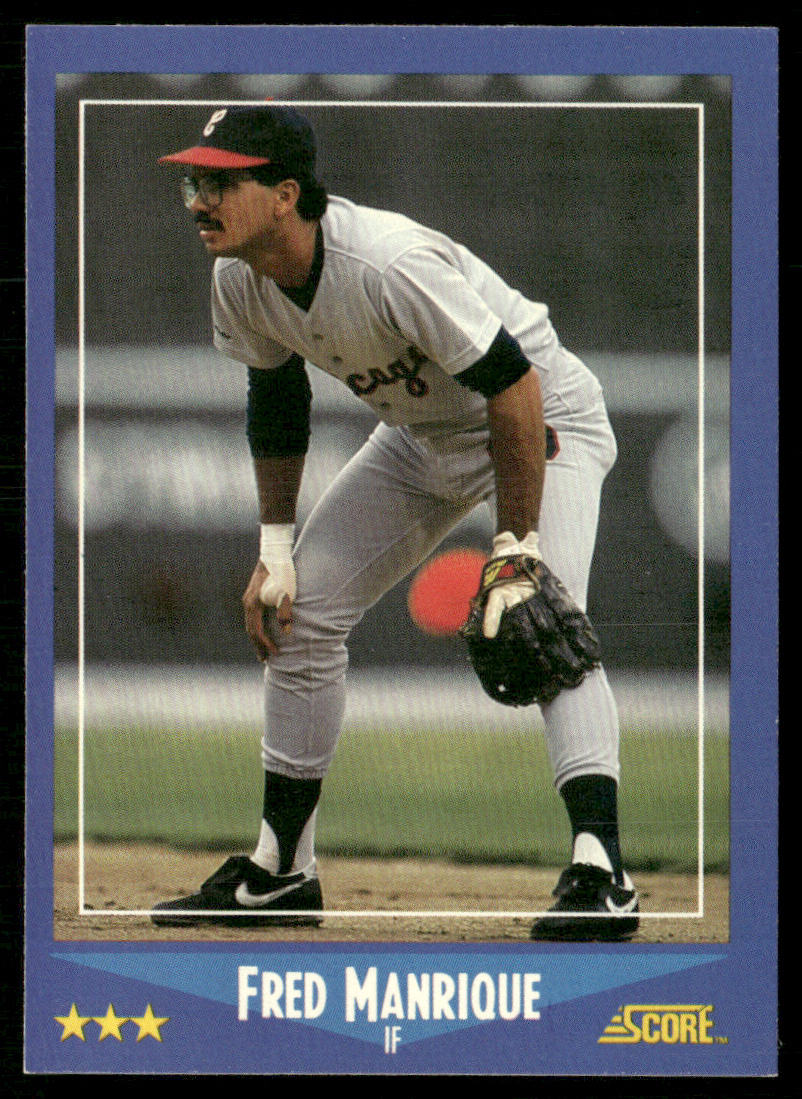 Fred Manrique 1988 Score #139 RC Chicago White Sox
