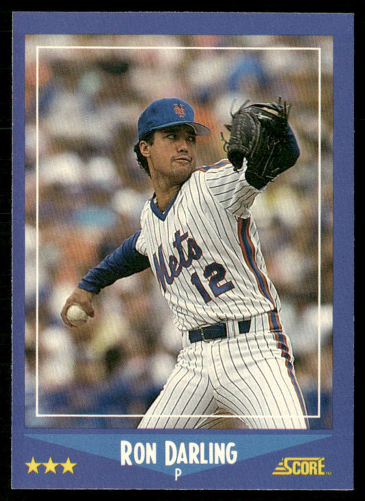 Ron Darling 1988 Score #141 New York Mets