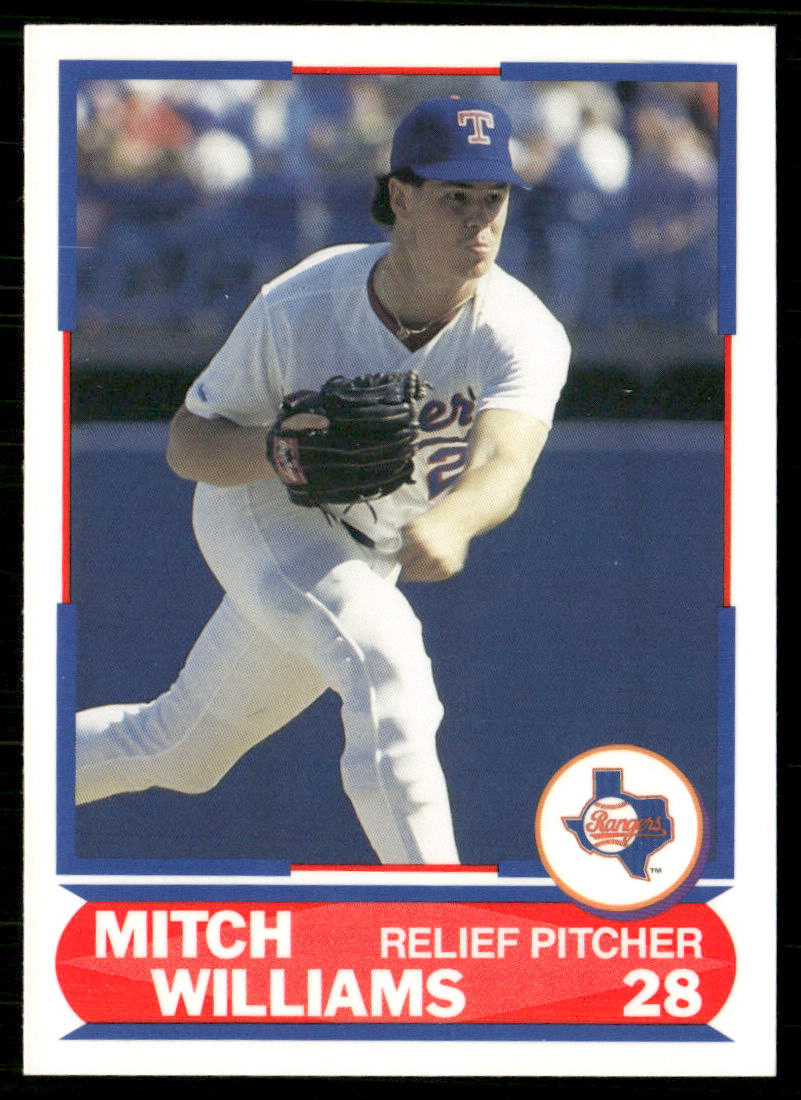 Mitch Williams 1989 Score Young Superstars 1 #27 Texas Rangers