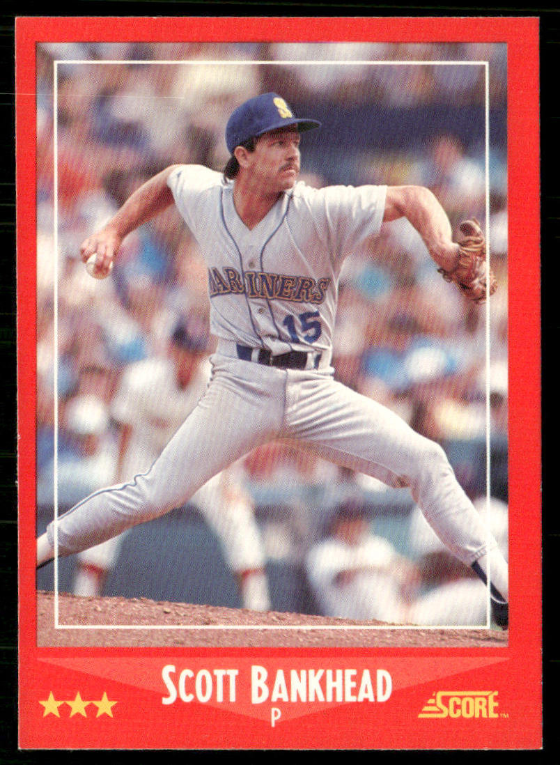 Scott Bankhead 1988 Score #238 Seattle Mariners