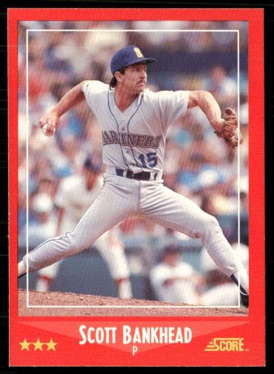 Scott Bankhead 1988 Score #238 Seattle Mariners