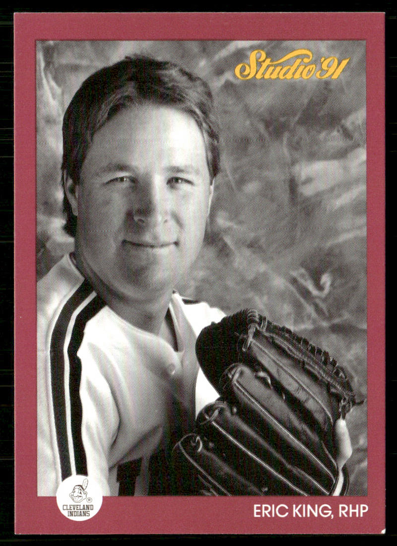 Eric King 1991 Studio #47 Cleveland Indians front