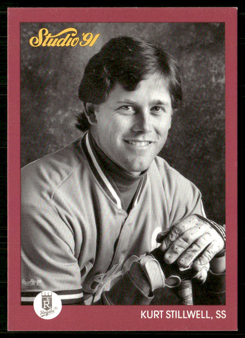 Kurt Stillwell 1991 Studio #70 Kansas City Royals front