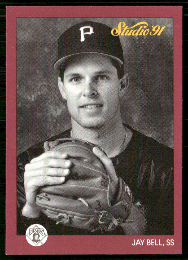 Jay Bell 1991 Studio #221 Pittsburgh Pirates front