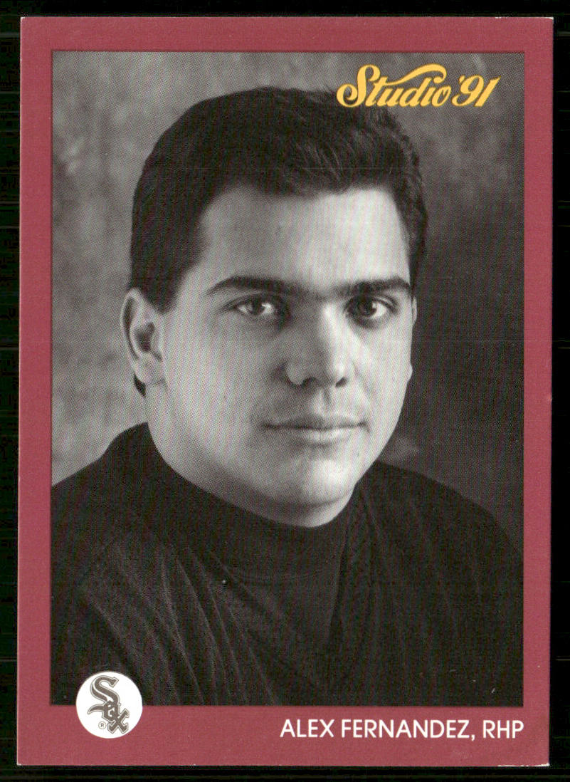 Alex Fernandez 1991 Studio #31 Chicago White Sox front