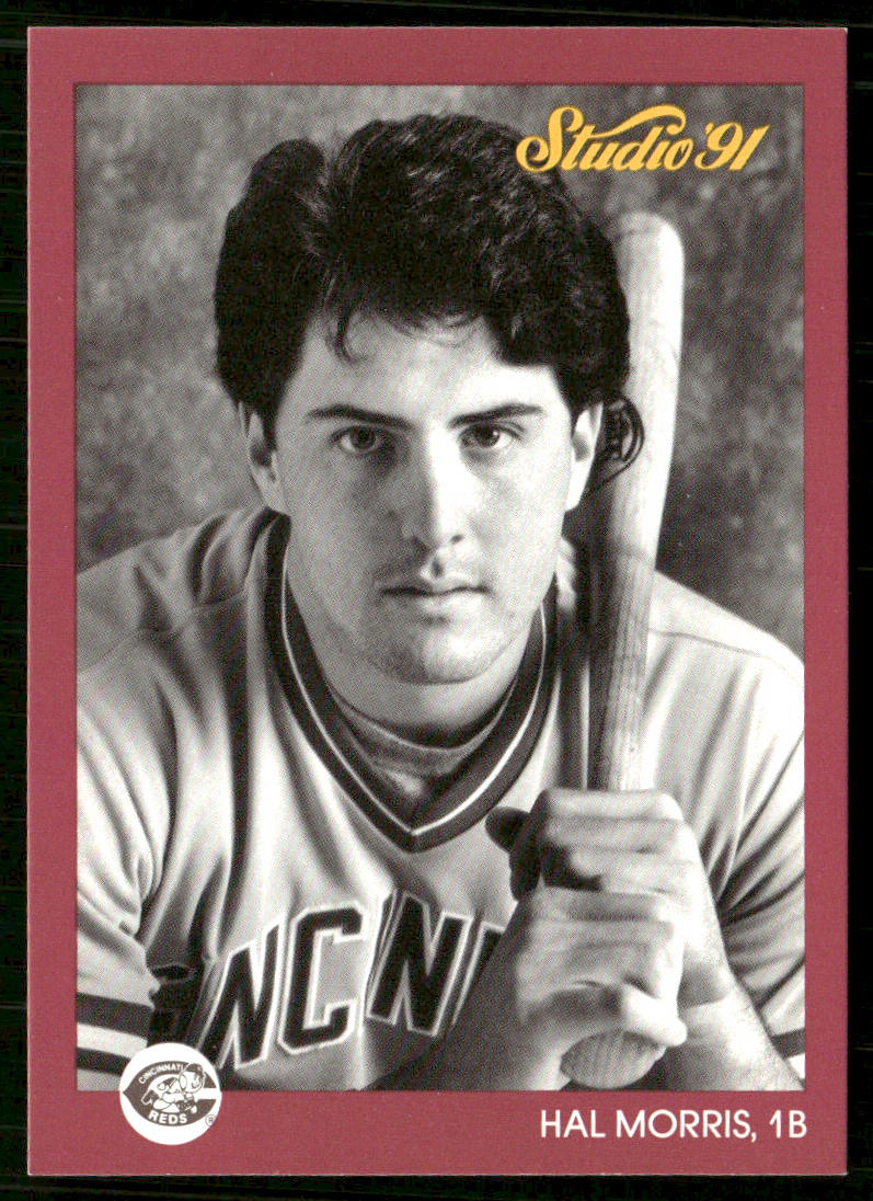 Hal Morris 1991 Studio #168 Cincinnati Reds front