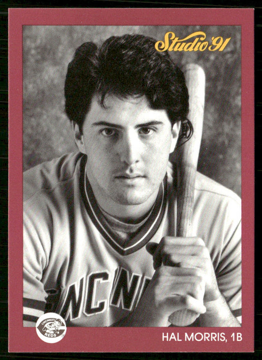 Hal Morris 1991 Studio #168 Cincinnati Reds front