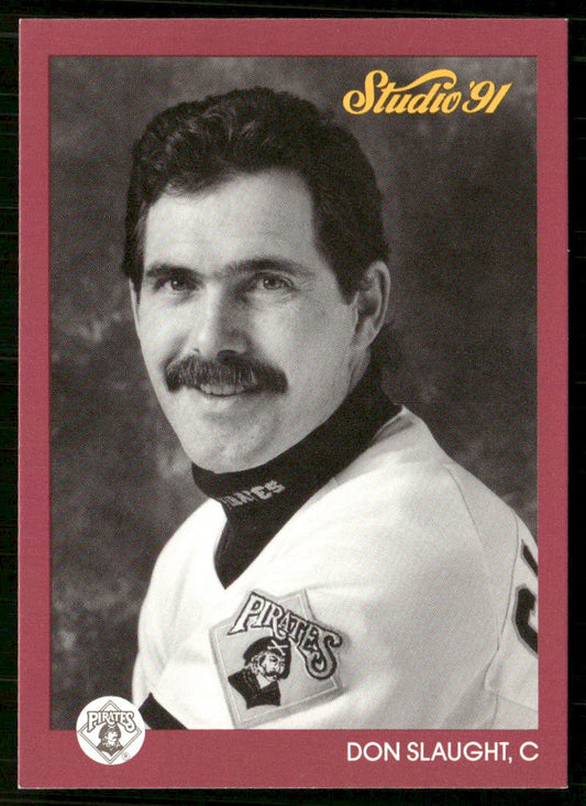 Don Slaught 1991 Studio #228 Pittsburgh Pirates front