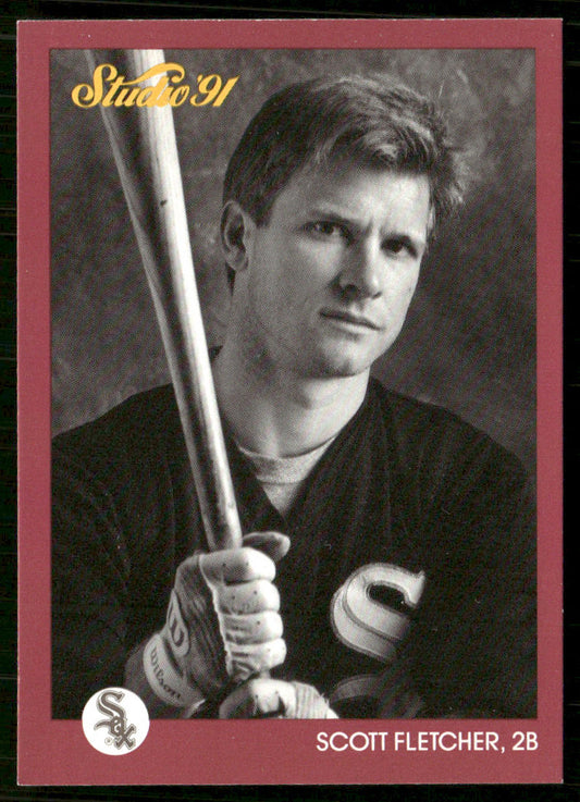 Scott Fletcher 1991 Studio #33 Chicago White Sox