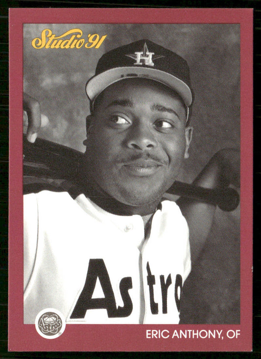 Eric Anthony 1991 Studio #171 Houston Astros front