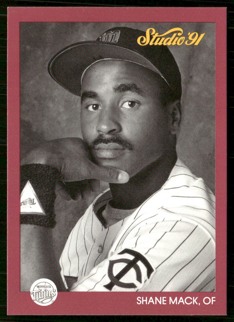 Shane Mack 1991 Studio #88 Minnesota Twins front
