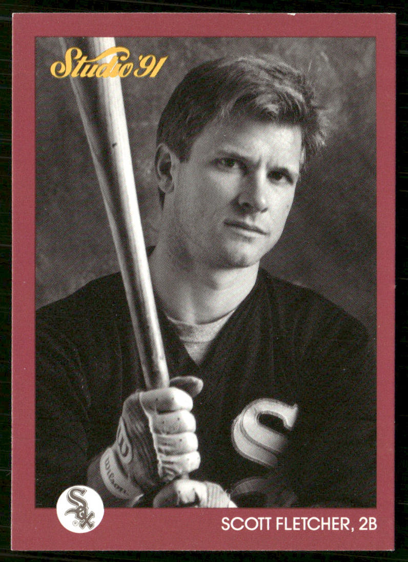 Scott Fletcher 1991 Studio #33 Chicago White Sox front