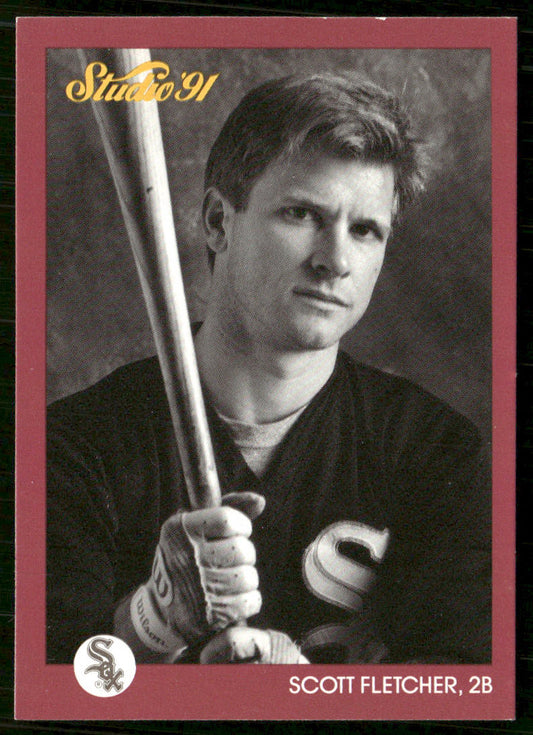 Scott Fletcher 1991 Studio #33 Chicago White Sox front